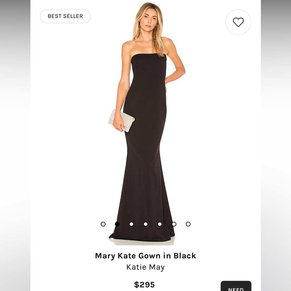 Stunning katie may black gown